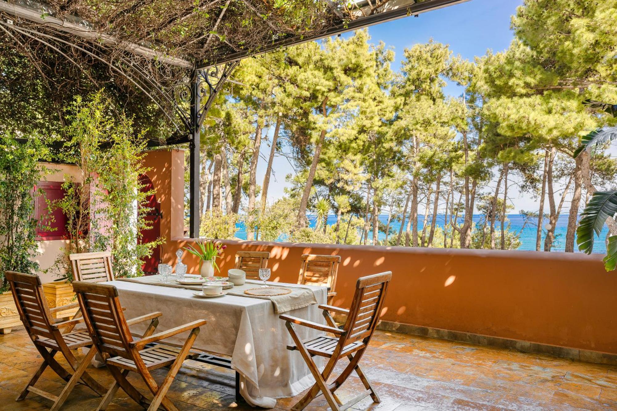 Scorpios Mansion / Downtown Skala / Seaside别墅 外观 照片
